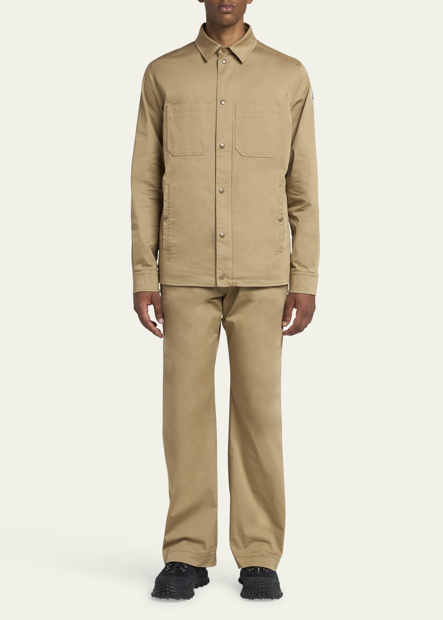 Men's Gabardine Overshirt - 2