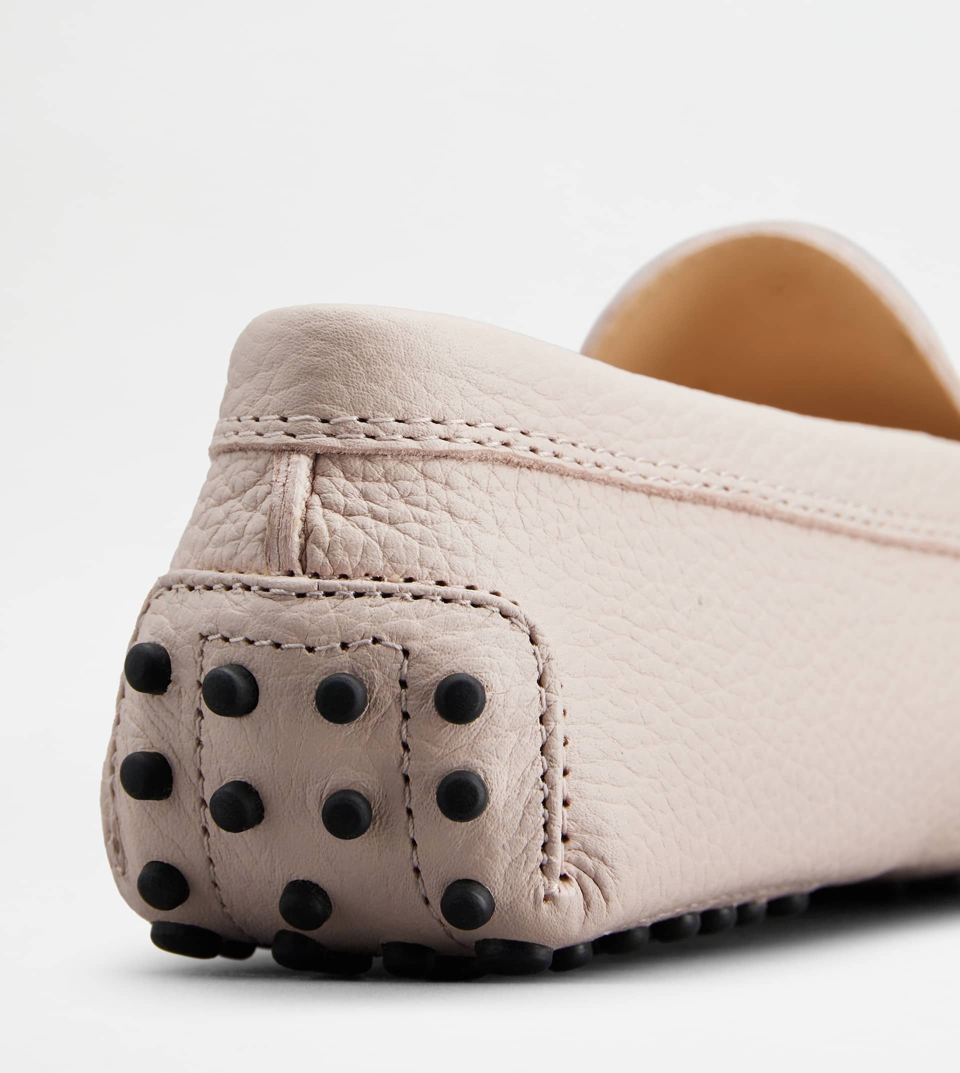 GOMMINO DRIVING SHOES IN LEATHER - PINK - 5