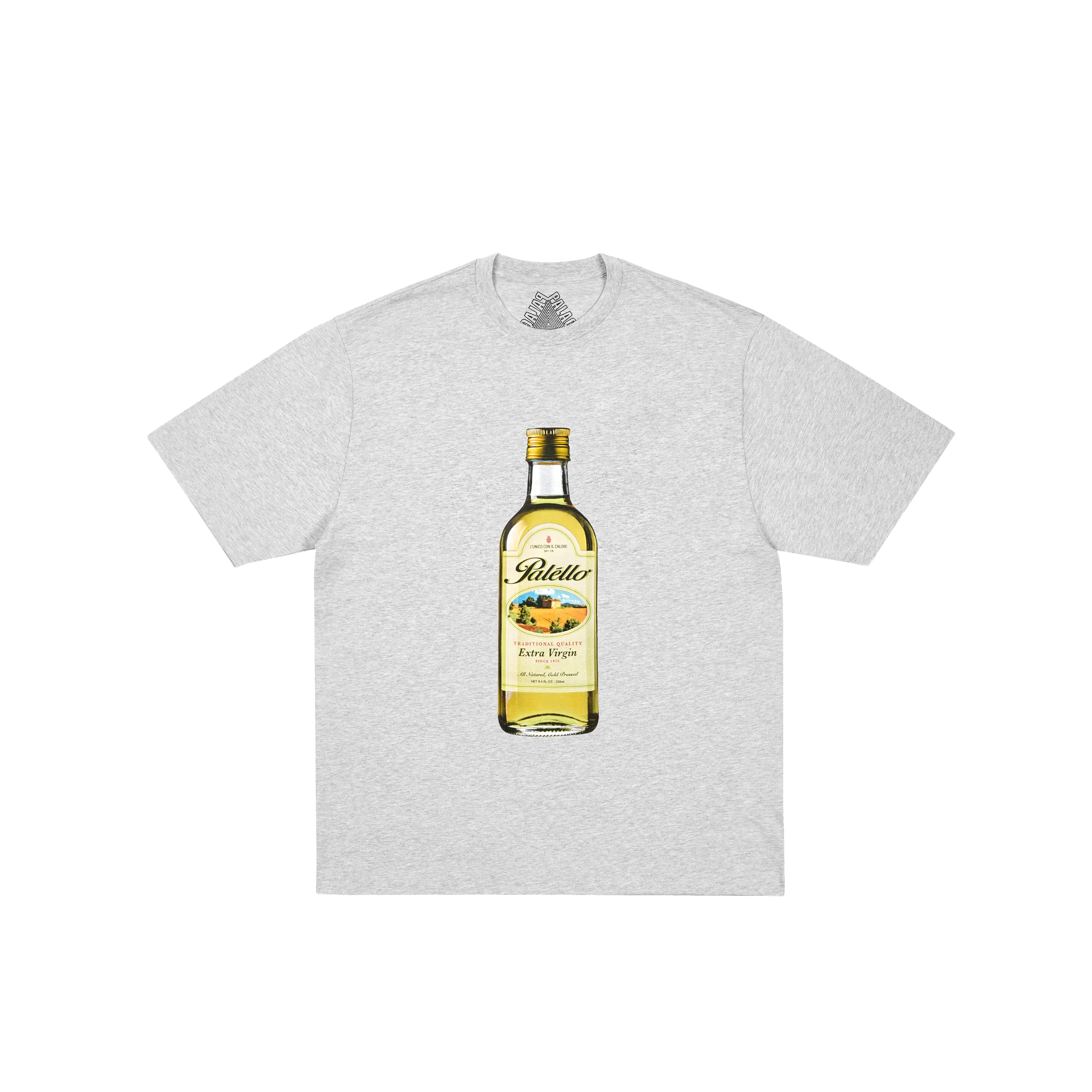 EXTRA VIRGIN T-SHIRT GREY MARL - 1