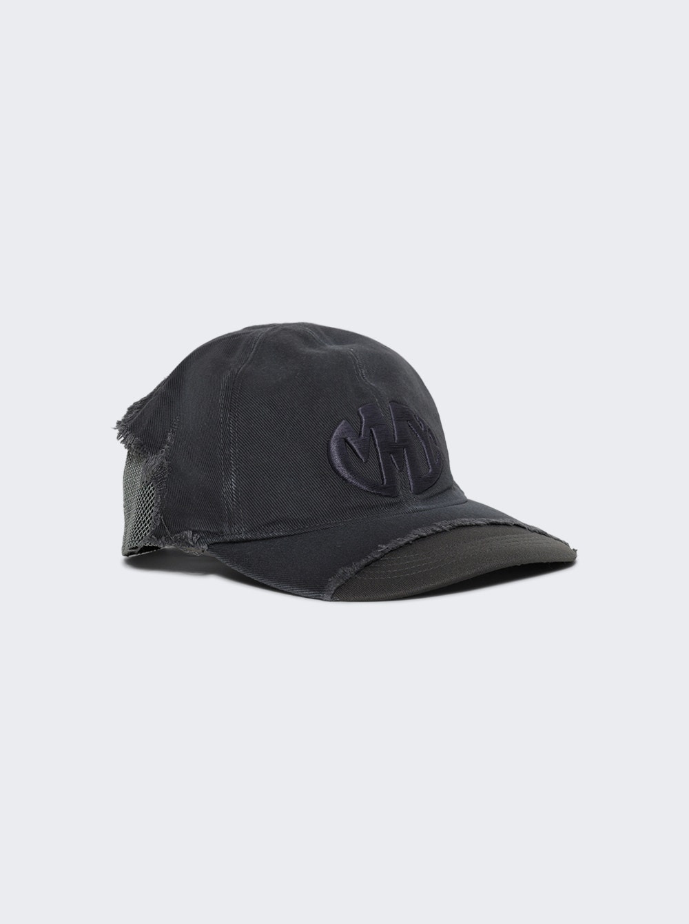Crushed Detail Cap Grey - 2