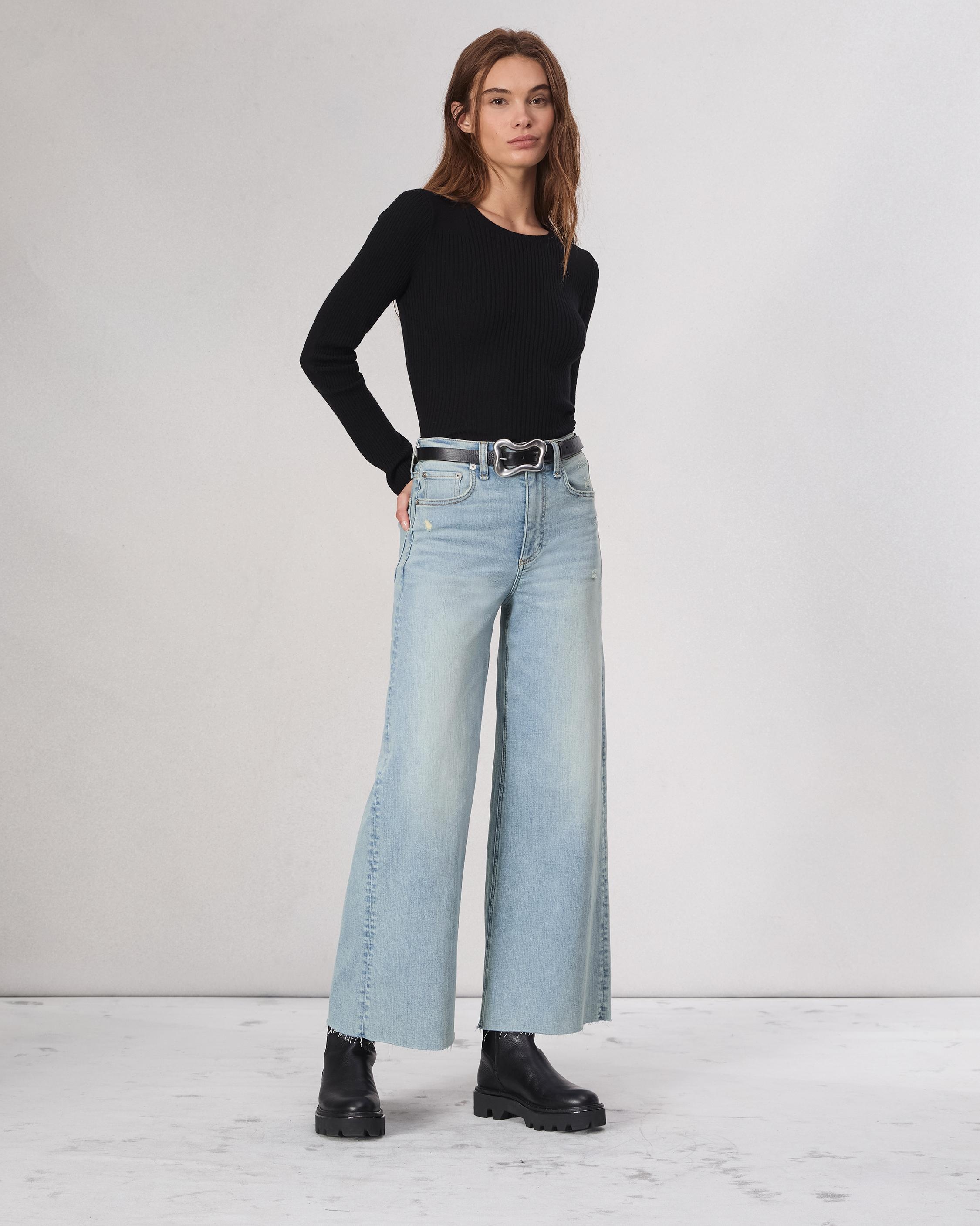Sofie Ankle Wide-Leg Jean
Flexi Denim - 2