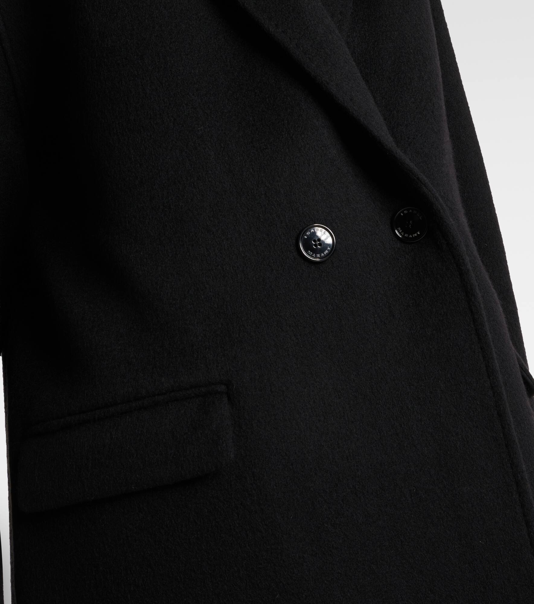Efegozi wool, cashmere and silk coat - 5