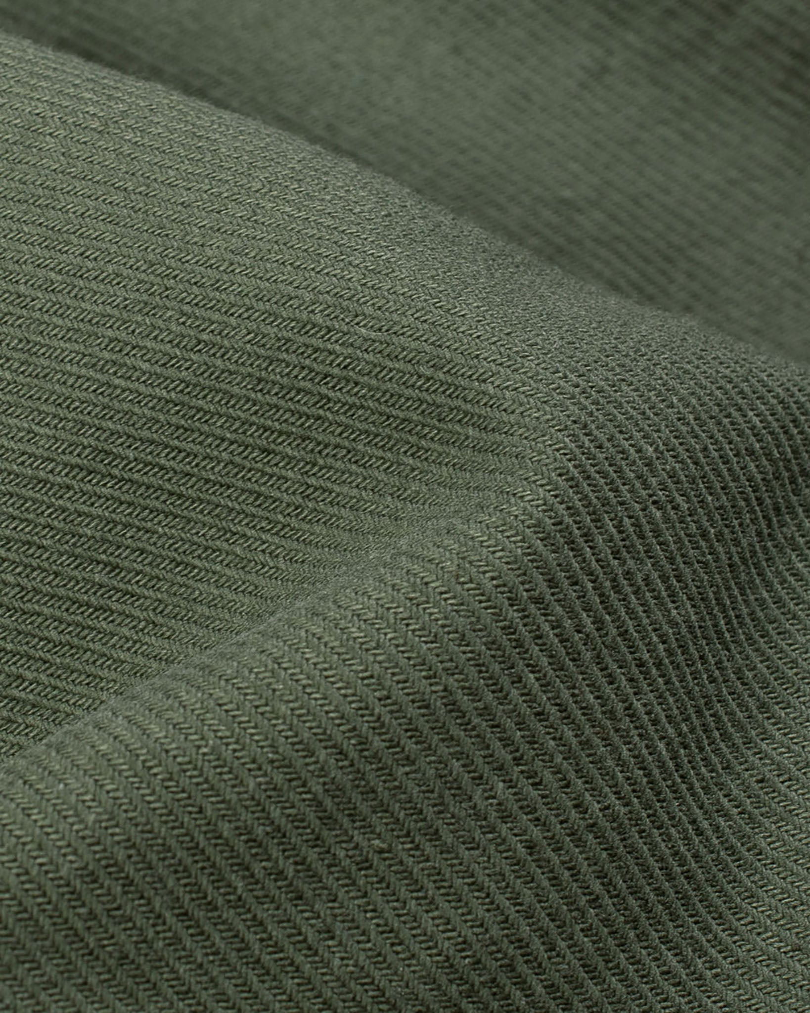 IHSH-235-OLV 13oz Military Serge Western Shirt - Olive Drab Green - 9