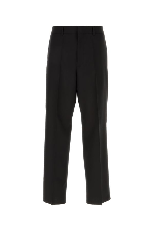 Valentino Garavani Man Black Wool Pant - 1