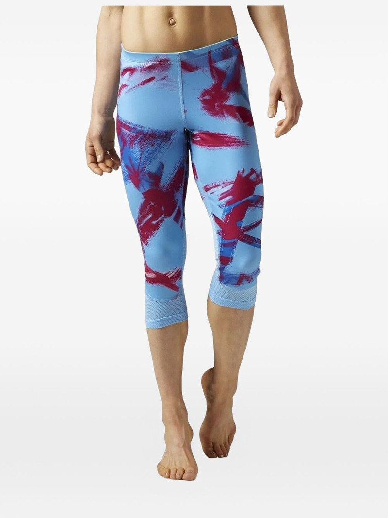 Essentials printed capri leggings 1