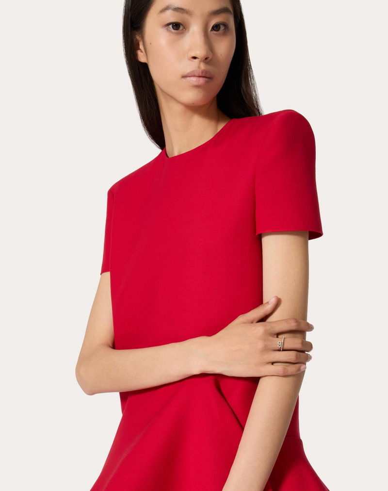 VLOGO SIGNATURE METAL AND SWAROVSKI® CRYSTAL RING 5