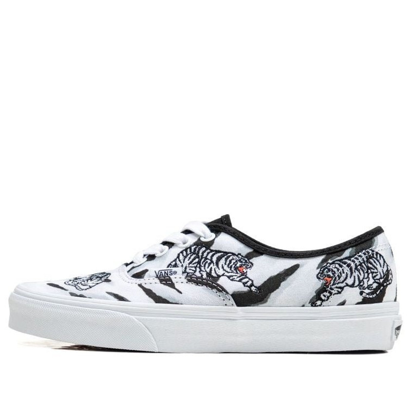 Vans Unisex Authentic Low-Top Sneakers Black/White VN0A5KRDWHT - 1