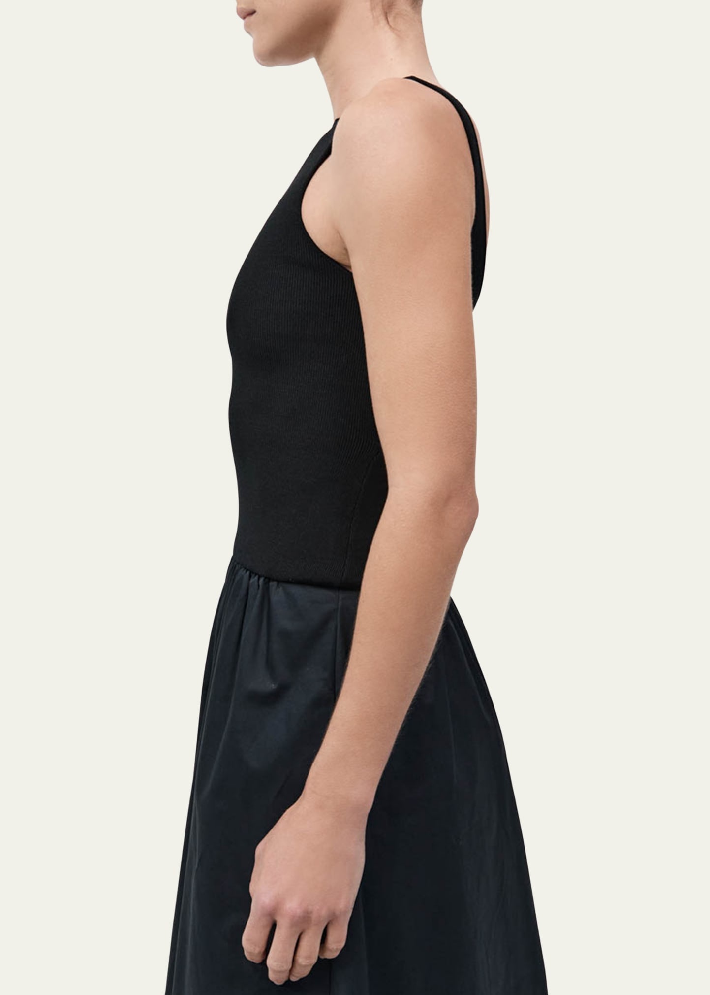 Bateau Cut-Out Dress - 4