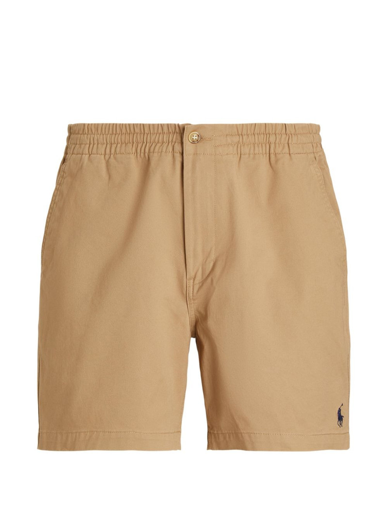 logo-embroidered shorts 1