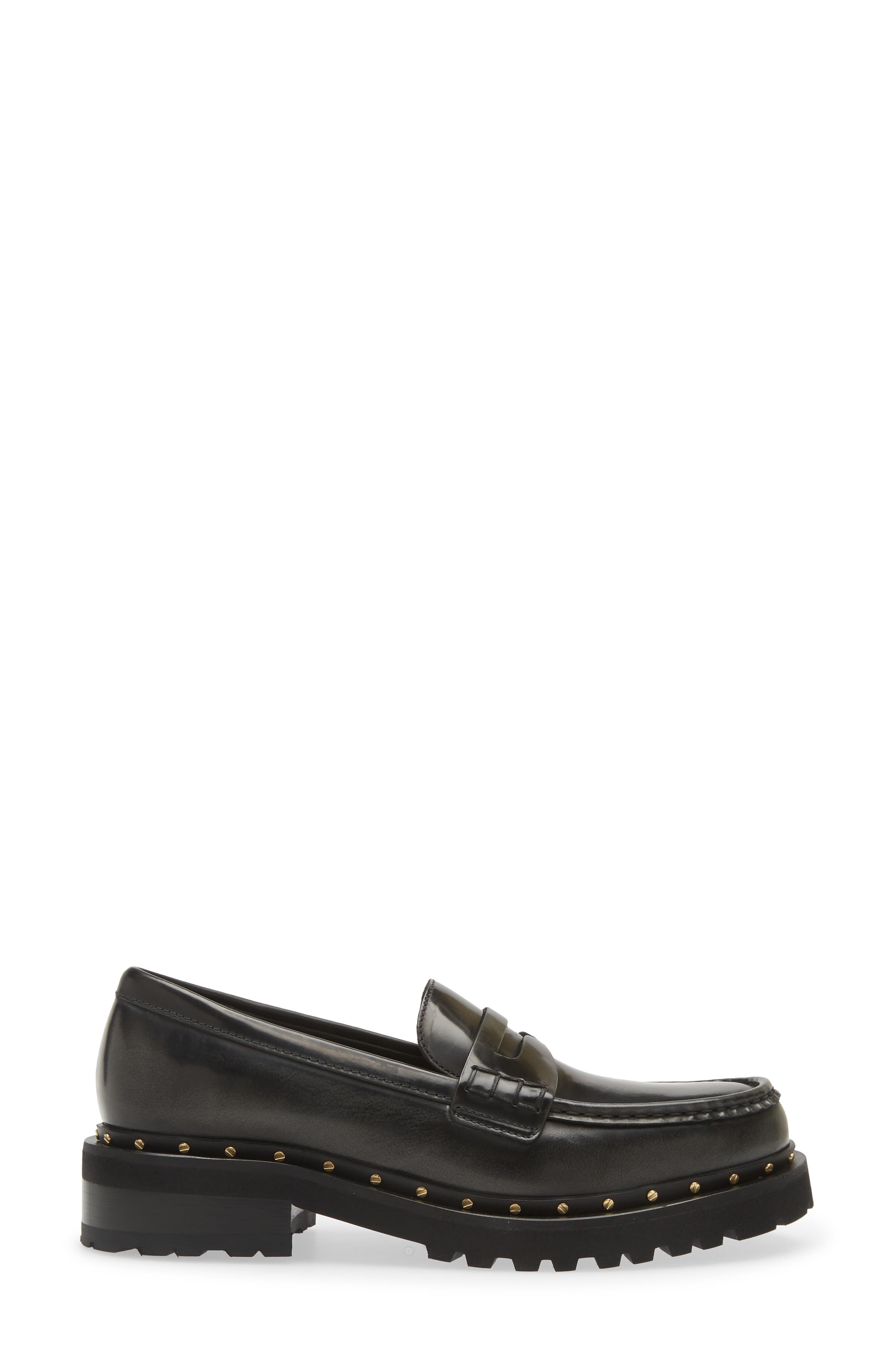 Golden Goose Chunky Studded Loafer in Black at Nordstrom - 3