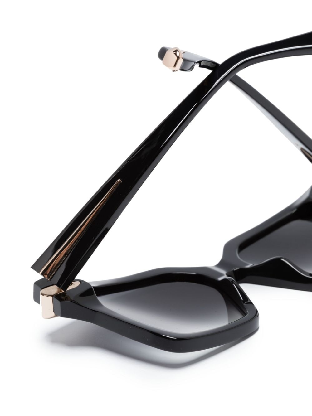 square-frame gradient-lenses sunglasses - 3