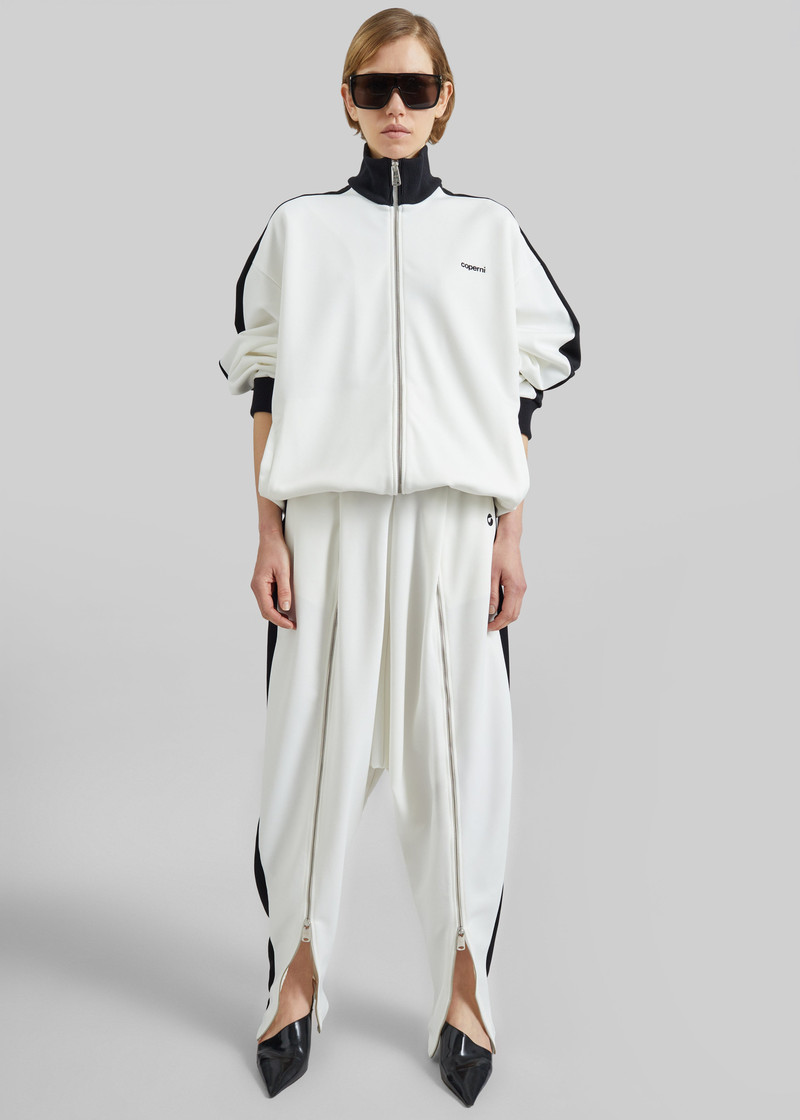 Coperni Oversized Track Jacket - White 5