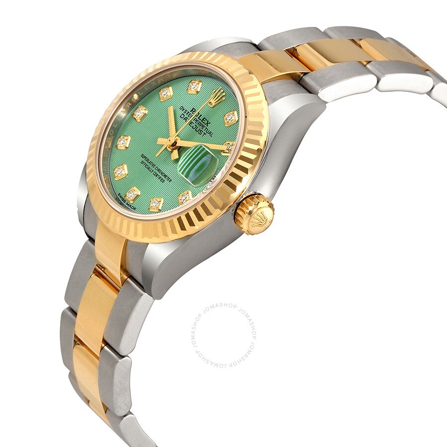 Rolex Lady Datejust Mint Green Diamond Dial Automatic Watch 279173GNDO - 2