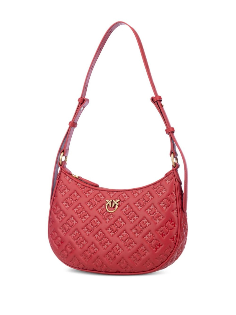 PINKO monogram-pattern shoulder bag outlook