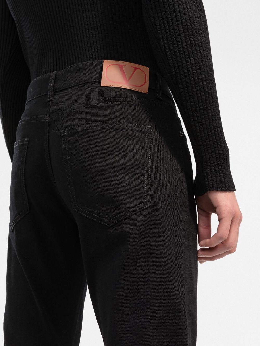 dark-wash slim-fit jeans - 5