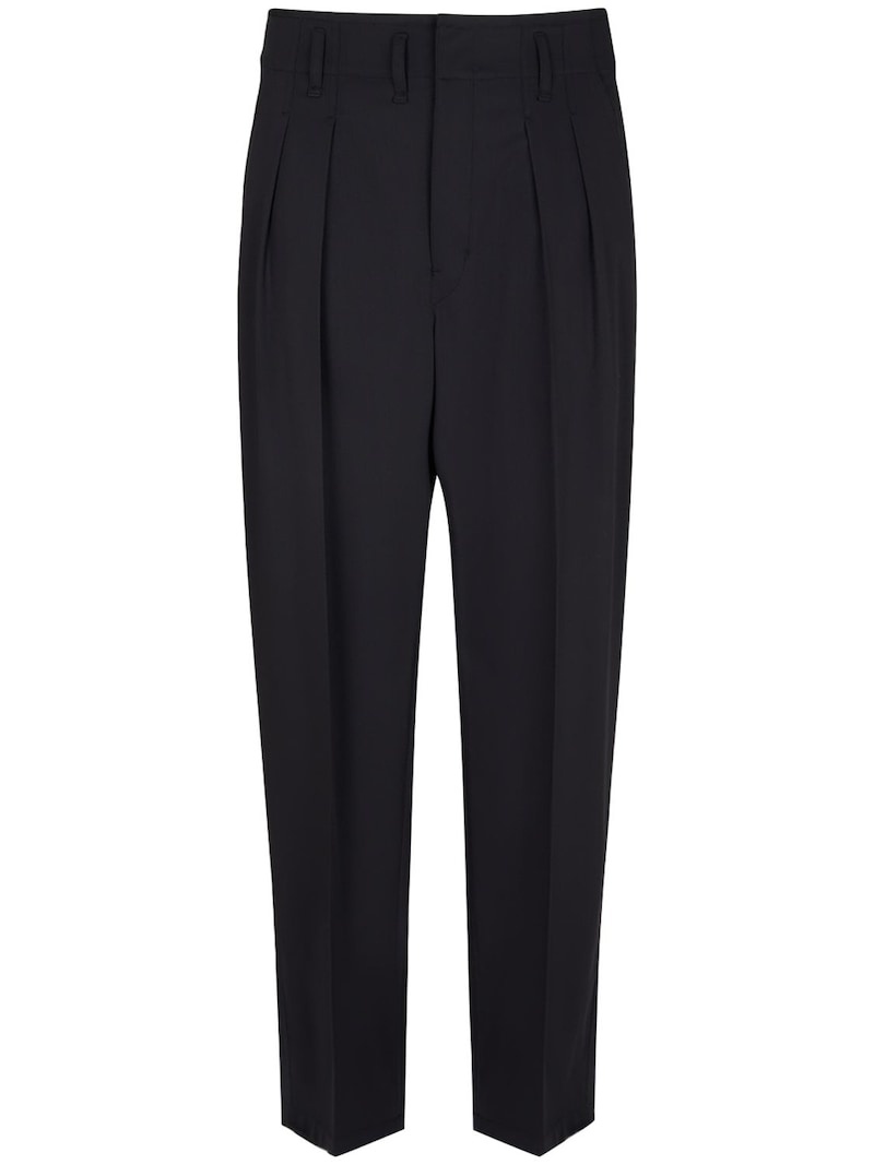 Tailored wool pants - 1