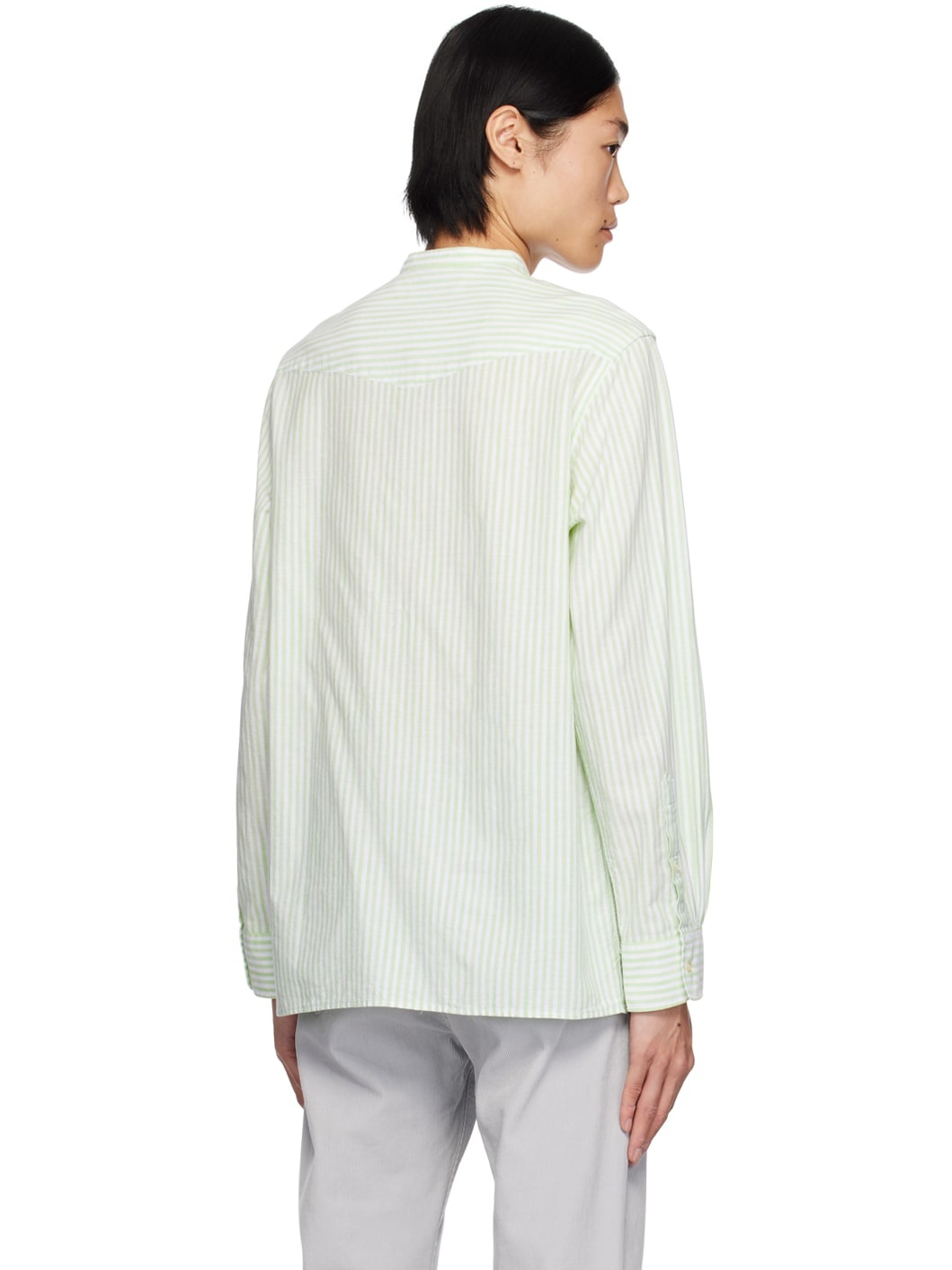 White & Green Gaston Shirt - 3