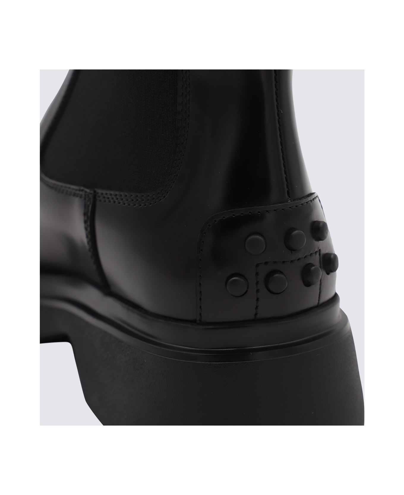 Black Leather Boots - 4