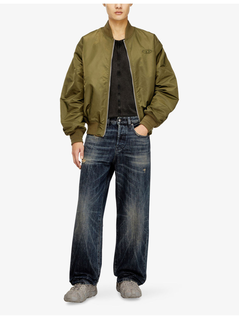 Diesel 2001 D-Macro 0adbz Wide-Leg Denim Jeans outlook