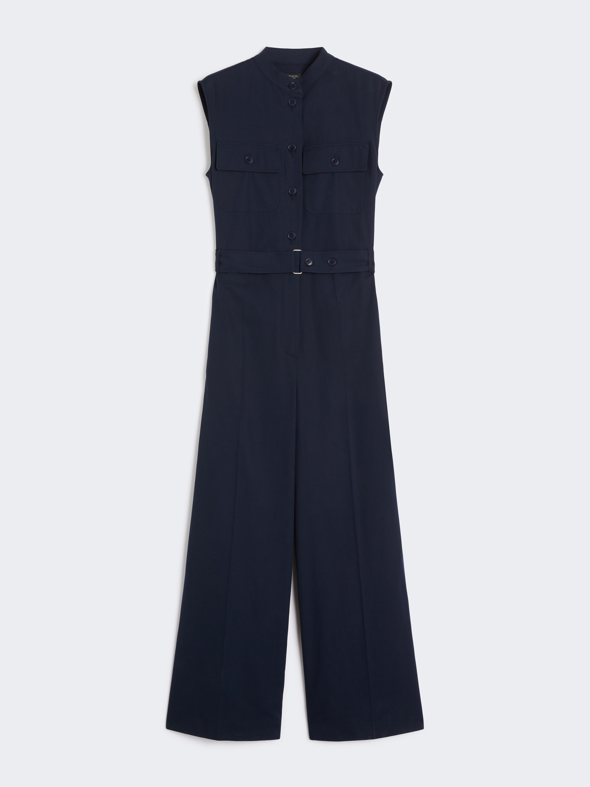 BERTA Cotton gabardine jumpsuit - 1