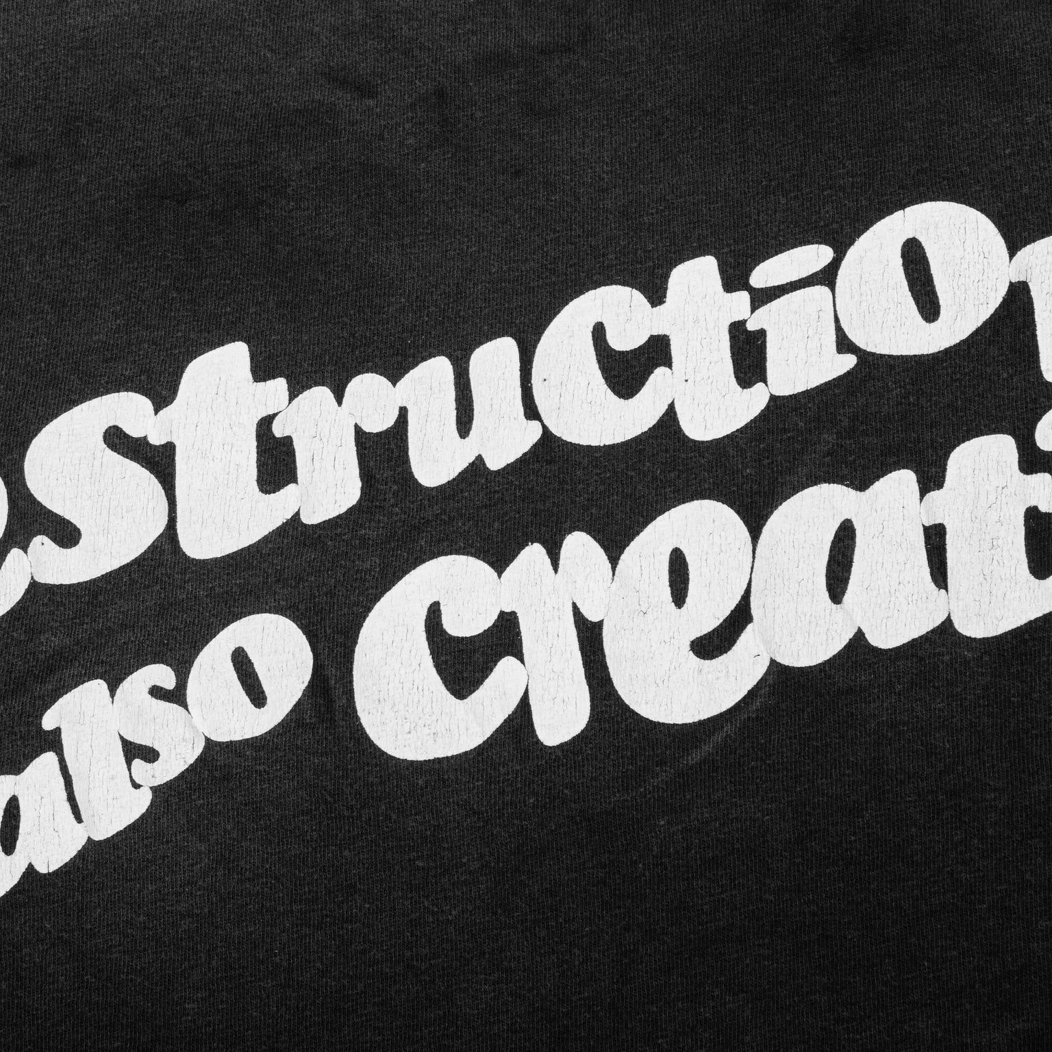 L/S T-SHIRT DESTRUCTION - BLACK - 5