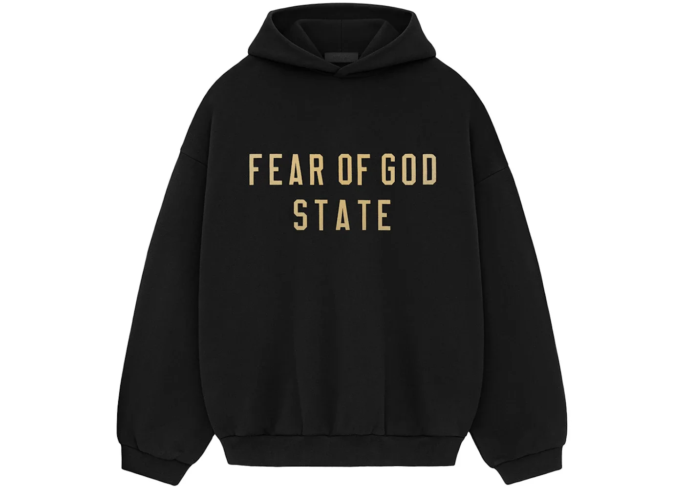 Fear of God Essentials Fleece Hoodie Black - 1