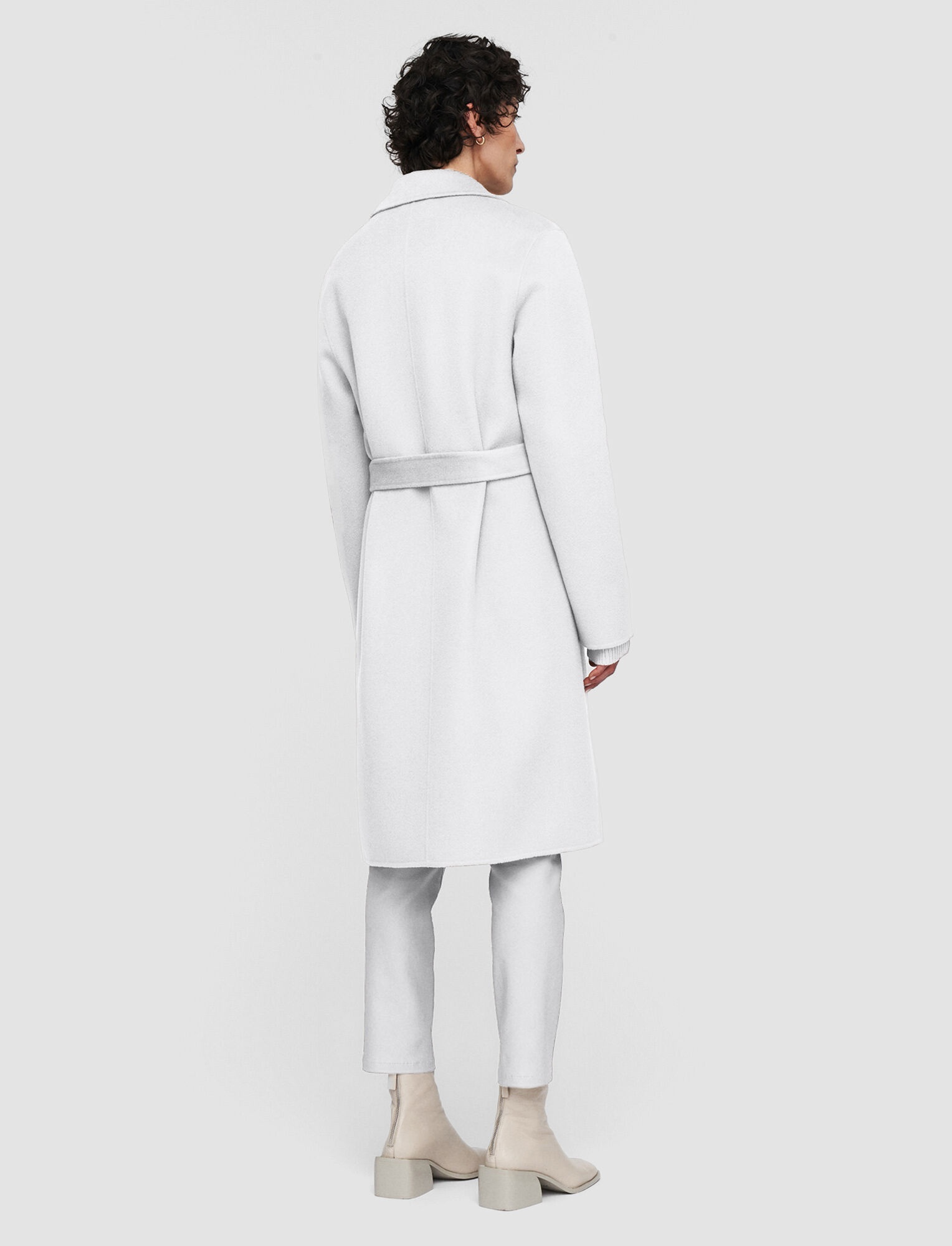 Double Face Cashmere Cenda Long Coat - 4