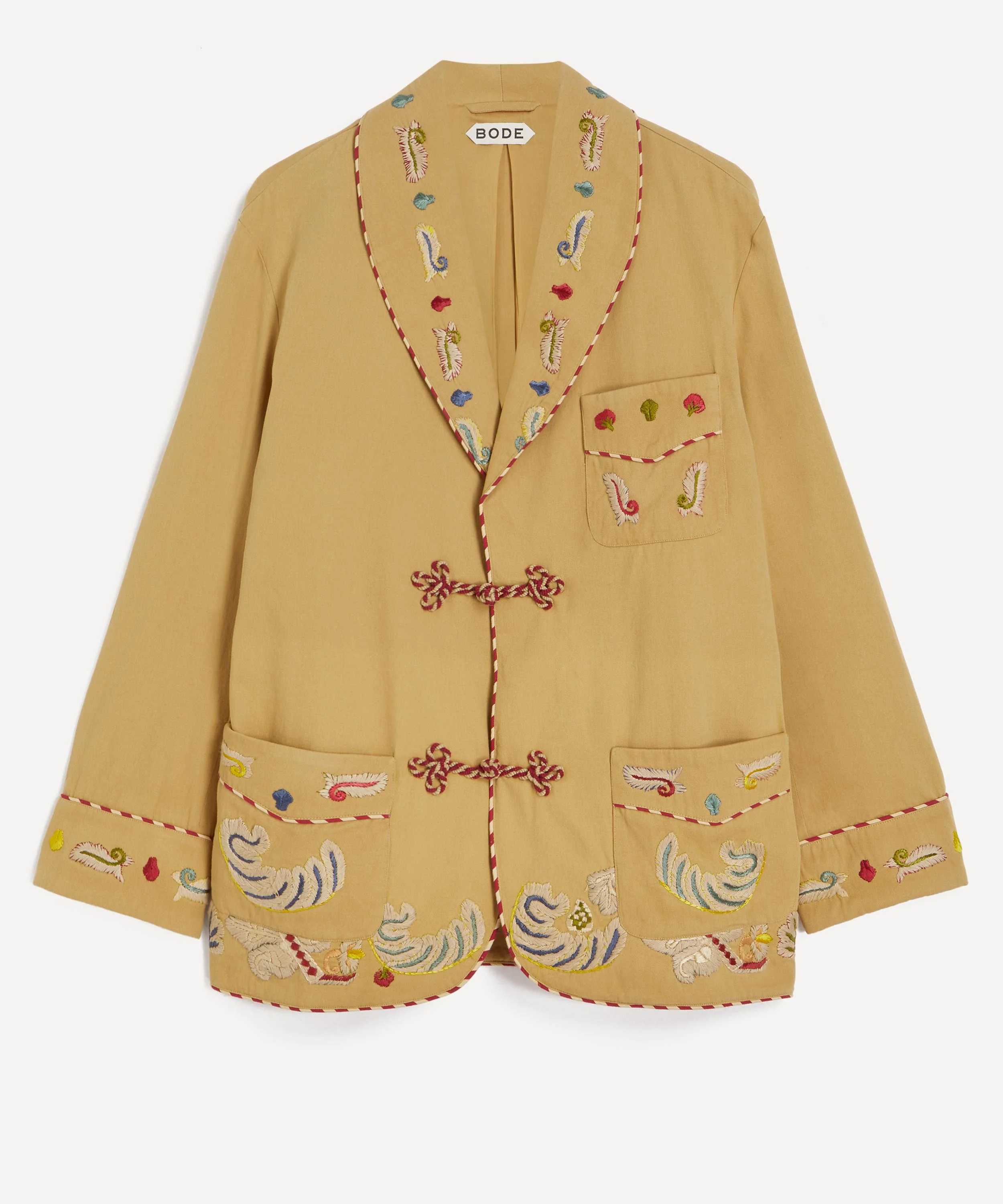 Feather Runner Smoking Jacket - 1