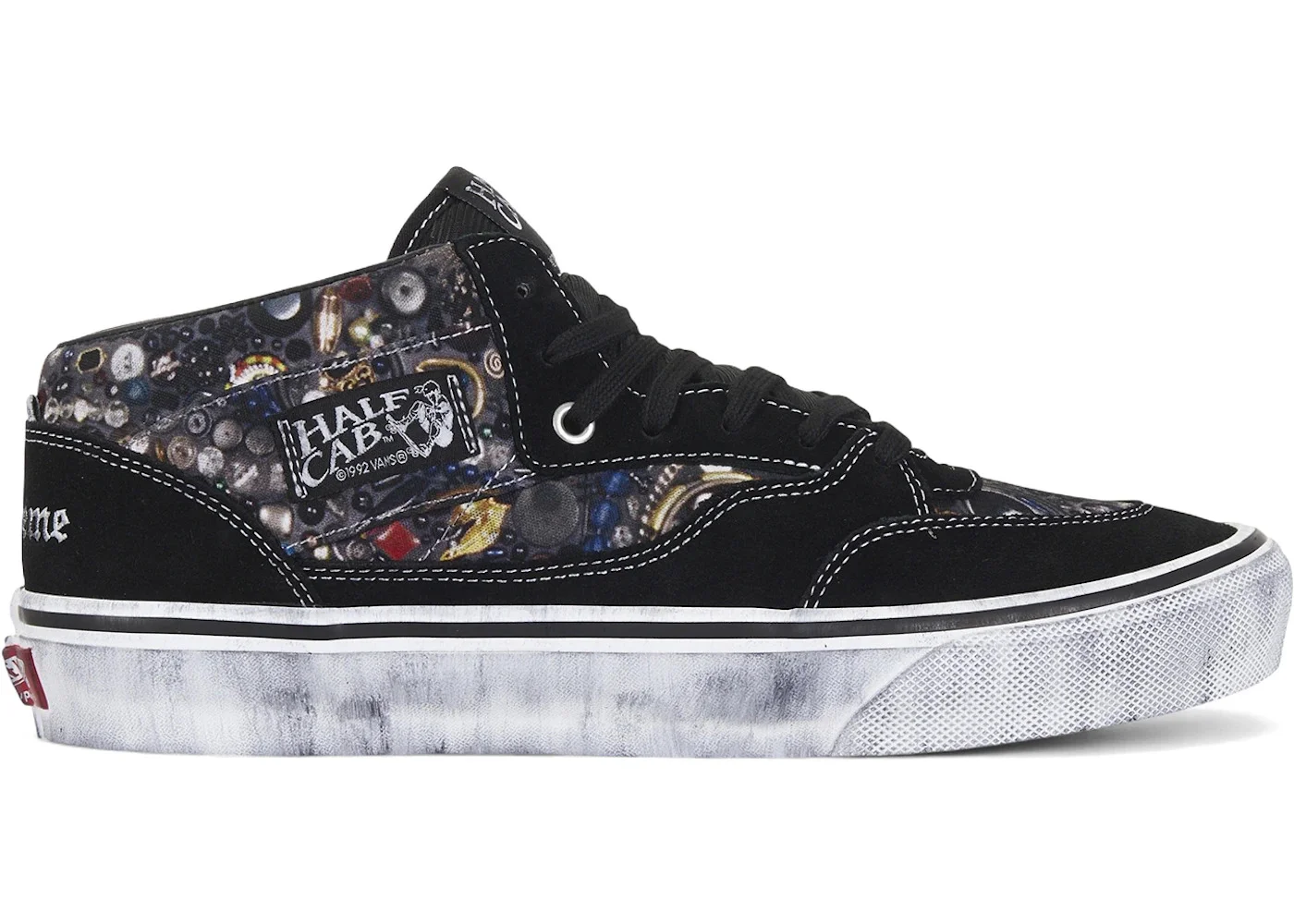 Vans Half Cab Supreme x Mike Kelley Black - 1