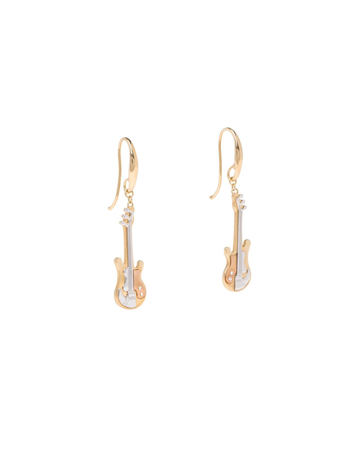 Prada Fine Jewellery gold and diamond earrings - 1