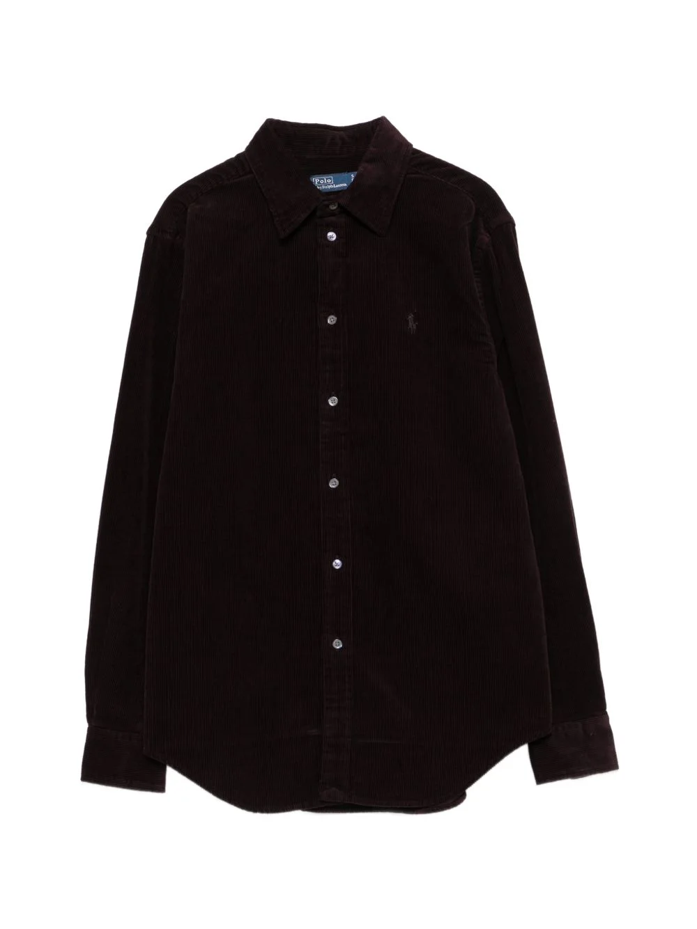 corduroy long-sleeve shirt - 1