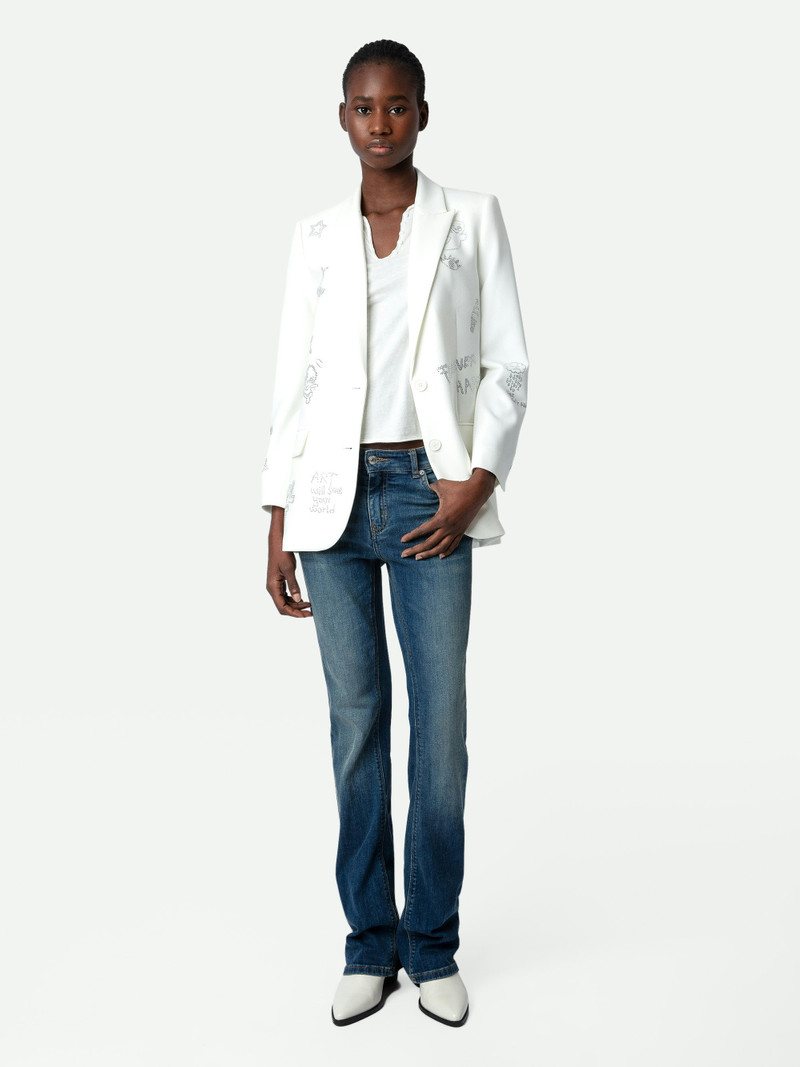 Zadig & Voltaire Viva Diamanté Blazer outlook