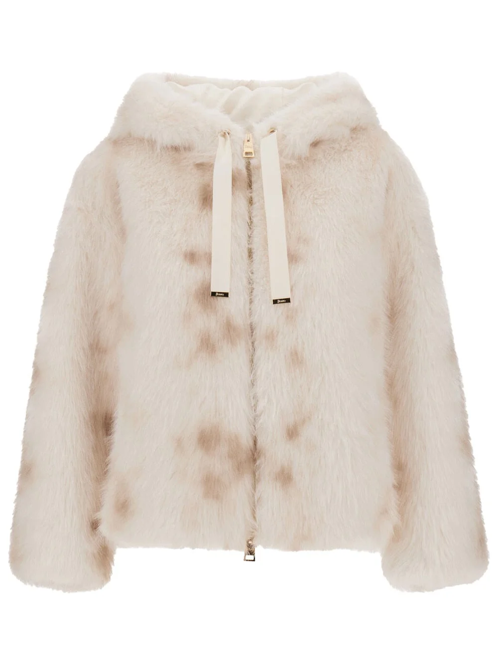 Faux Fur Lynx-Effect Jacket - 1