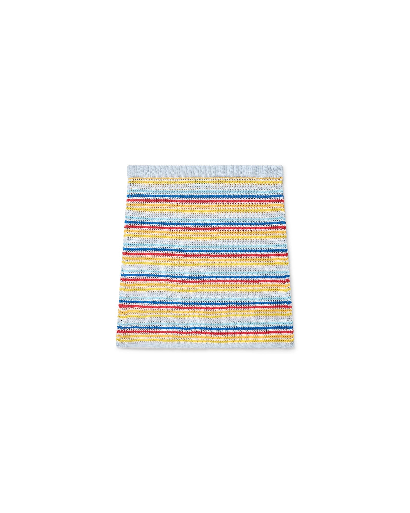 Knit Stripe Skirt - 5