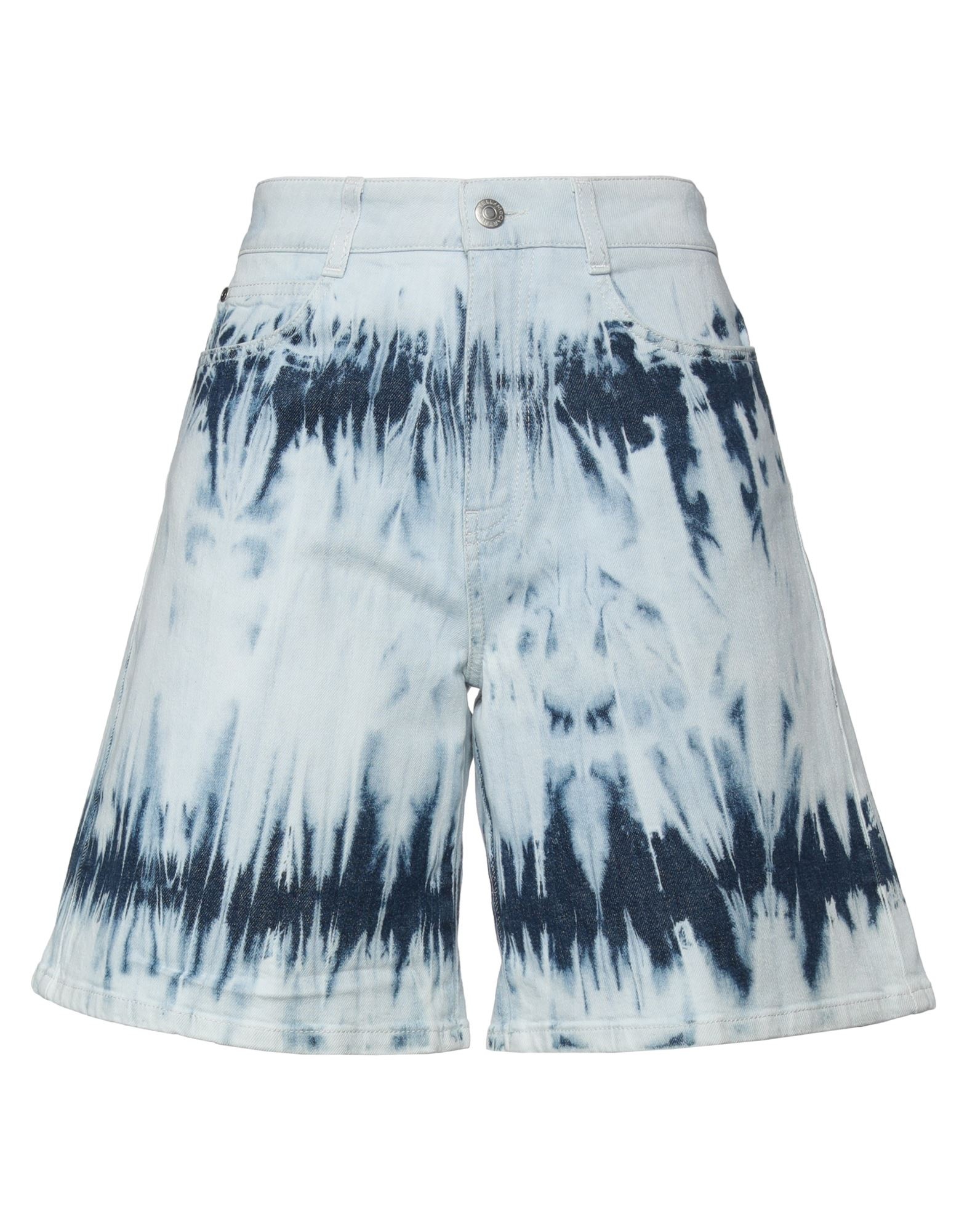 Blue Women's Denim Shorts - 1