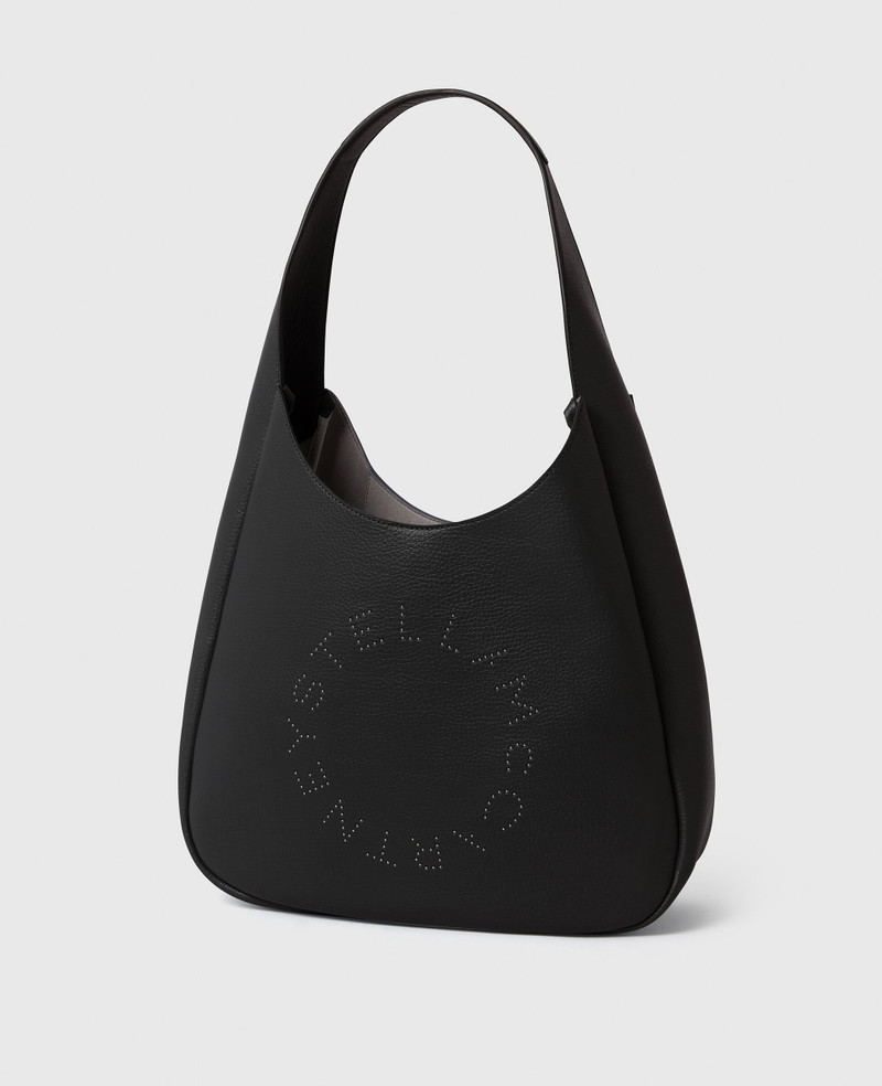 Stella McCartney Logo Studded Large Hobo Bag outlook
