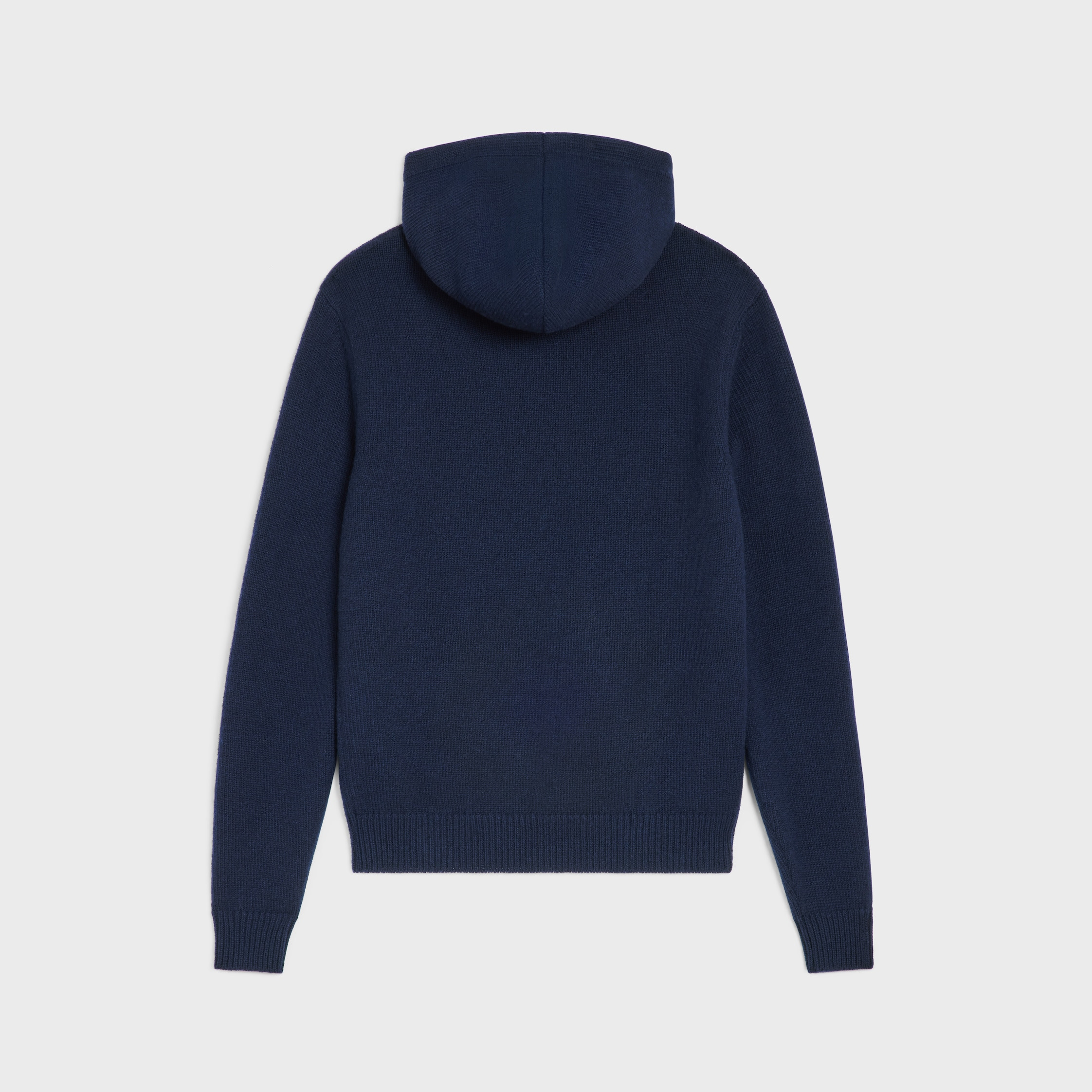 triomphe hooded sweater in cashmere wool - 2