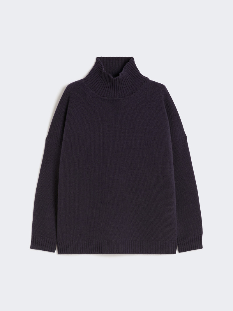 BORGIA Wool knit turtleneck jumper 1