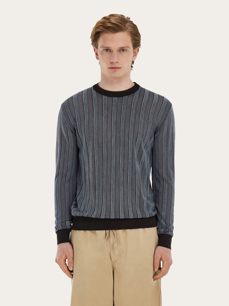 FERRAGAMO Crew neck sweater outlook