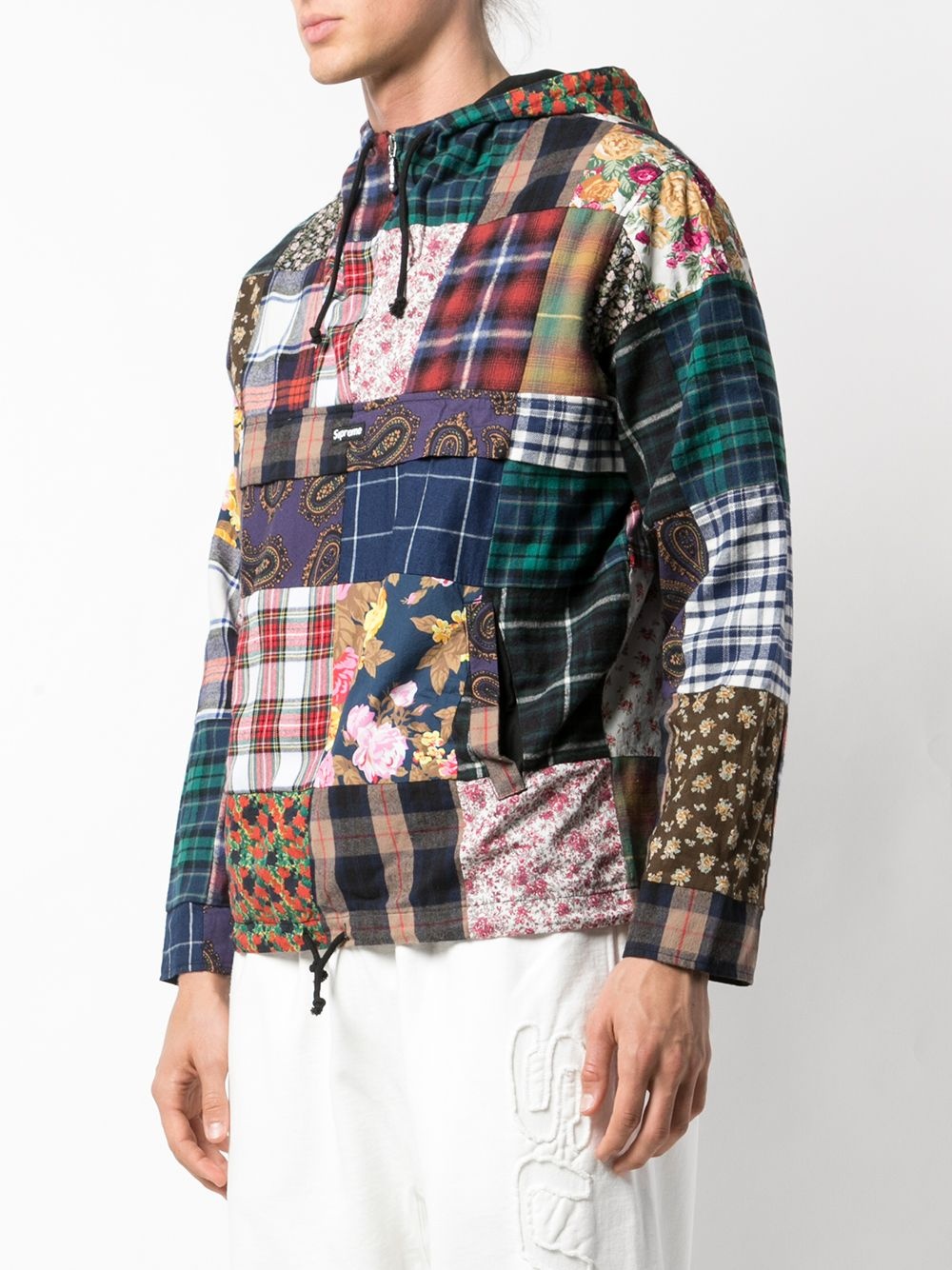 patchwork anorak jacket - 3