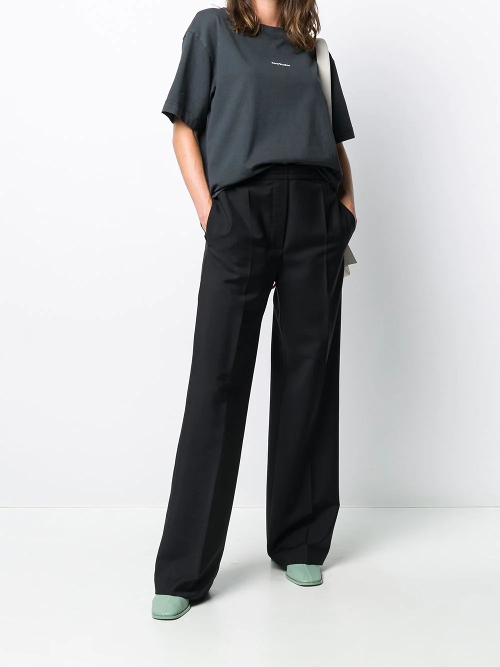 straight-leg track pants - 2