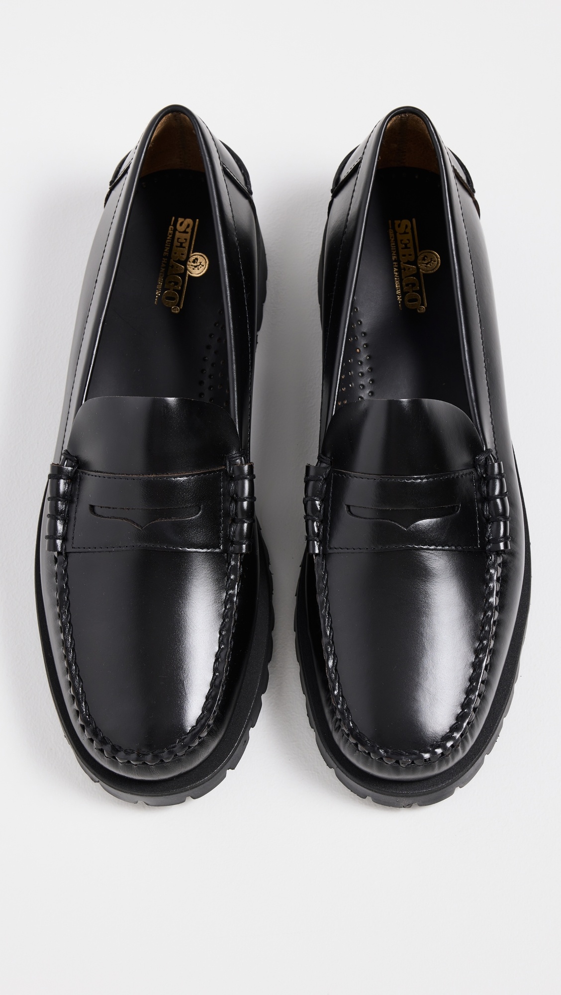Dan Lug Leather Loafers - 3