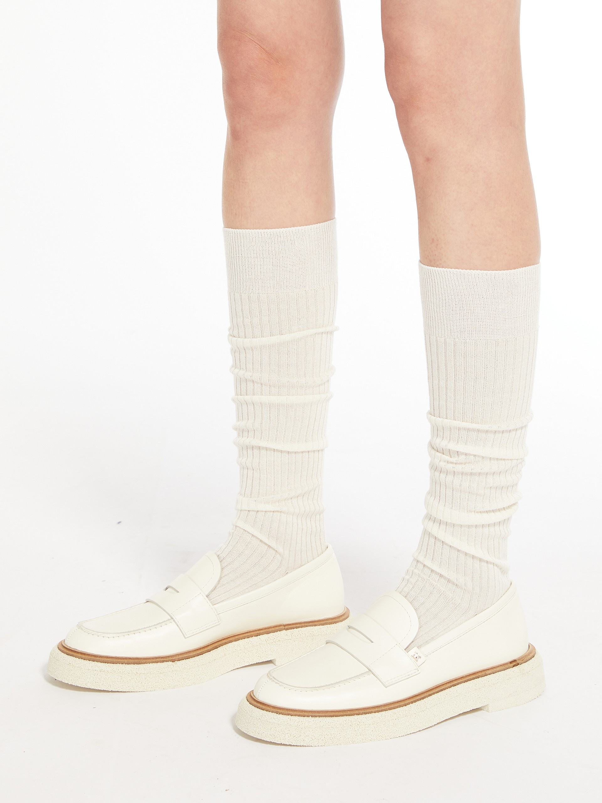 ROUGHLOAFER Leather loafers - 5