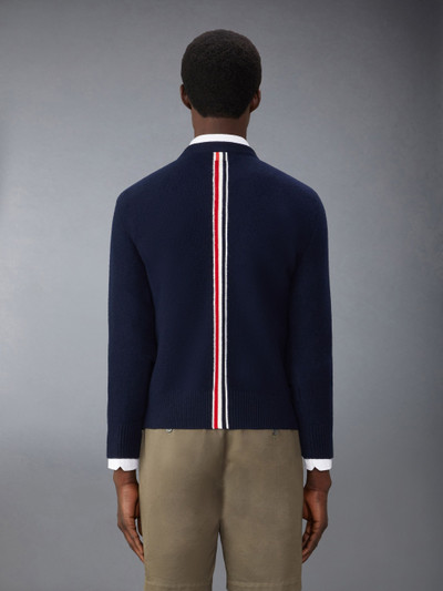 Thom Browne Merino Wool Washed Pique Pullover outlook