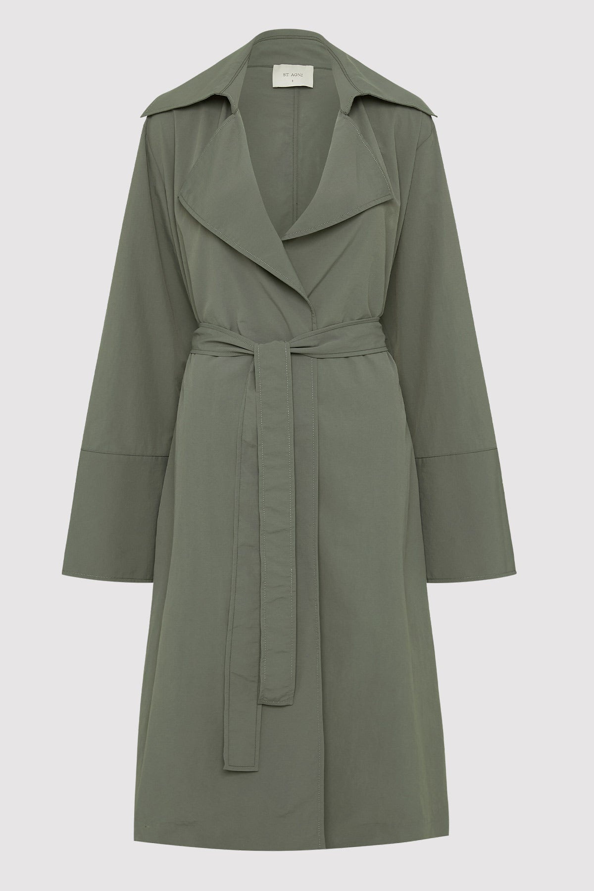 Summer Trench Coat - Thyme - 6