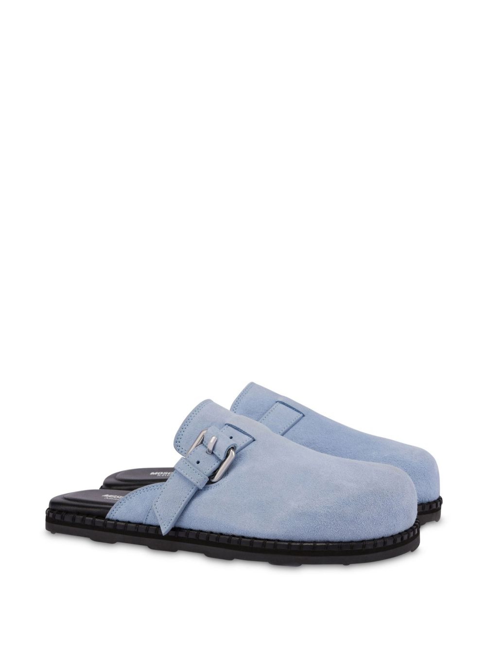 calf suede mules - 2