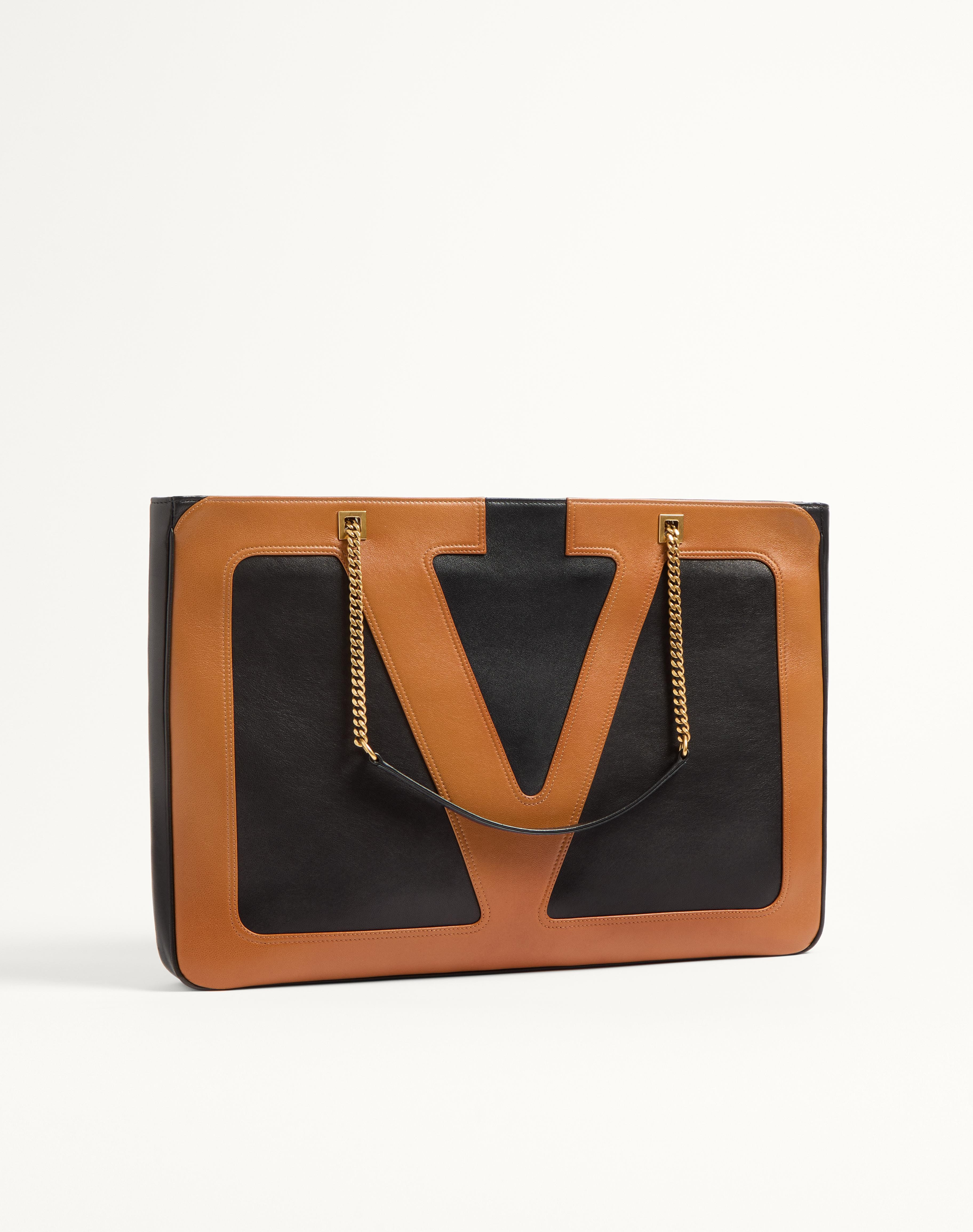 VALENTINO GARAVANI VIVA SUPERSTAR NAPPA LEATHER SHOPPER - 2