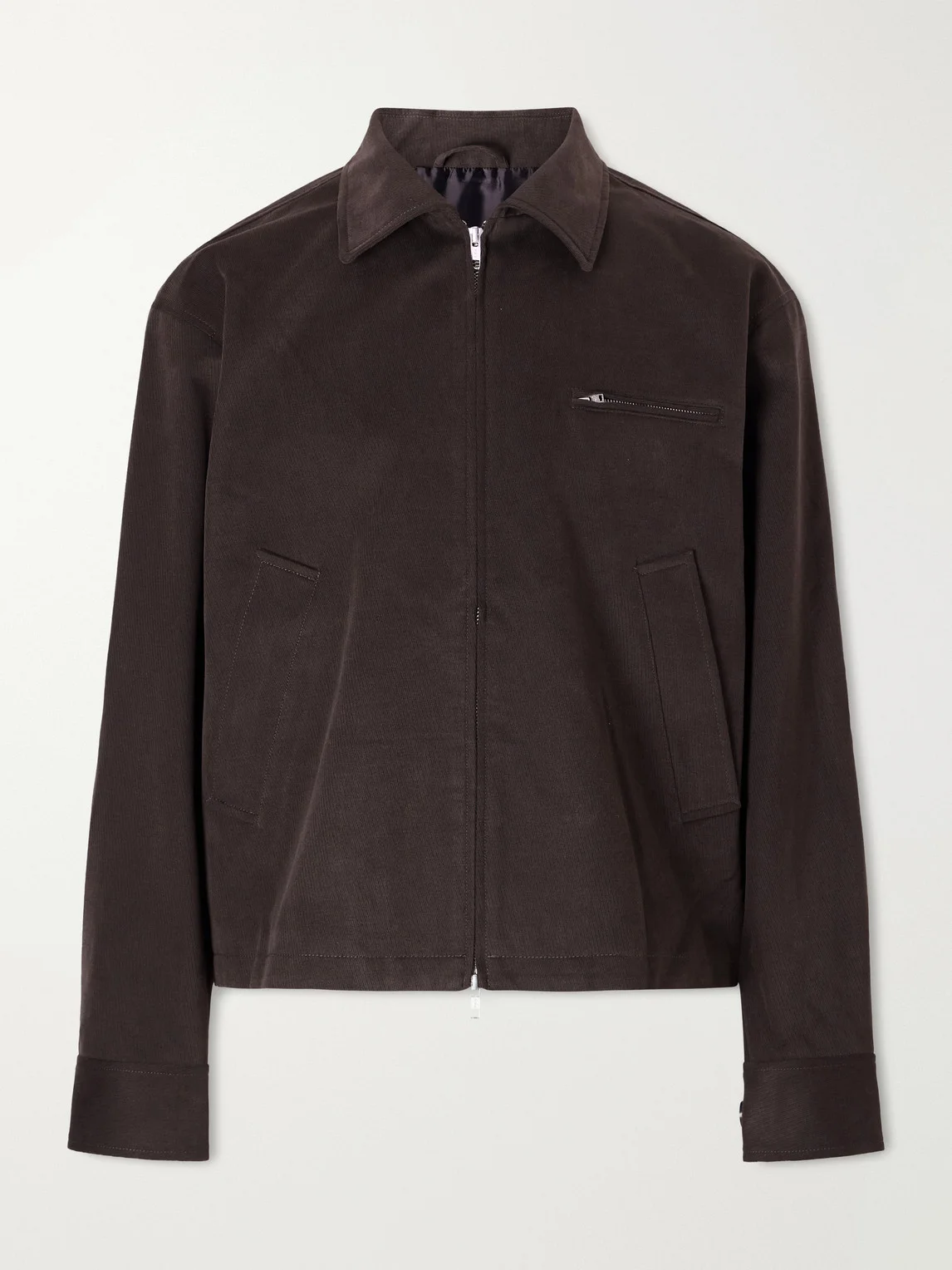 Postal Cotton-Velvet Jacket - 1