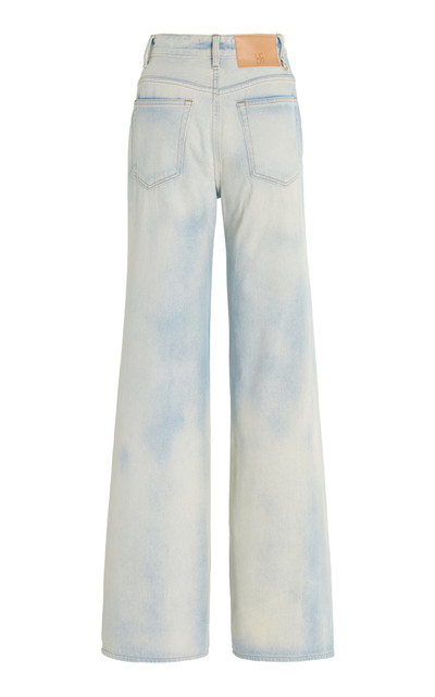 ULLA JOHNSON The Gwynne Rigid High-Rise Wide-Leg Jeans light blue outlook