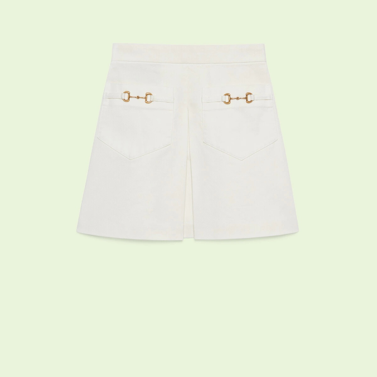 Horsebit cotton shorts - 1